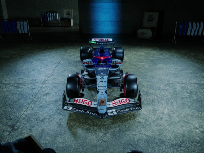 HUGO unzips a first-of-its kind denim livery at Singapore GP 1